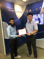 Our PhD student Muhammad Irfan got Outstanding Presentation Award