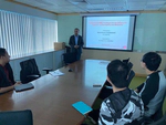 Mehdi presented in the postgraduate research seminar