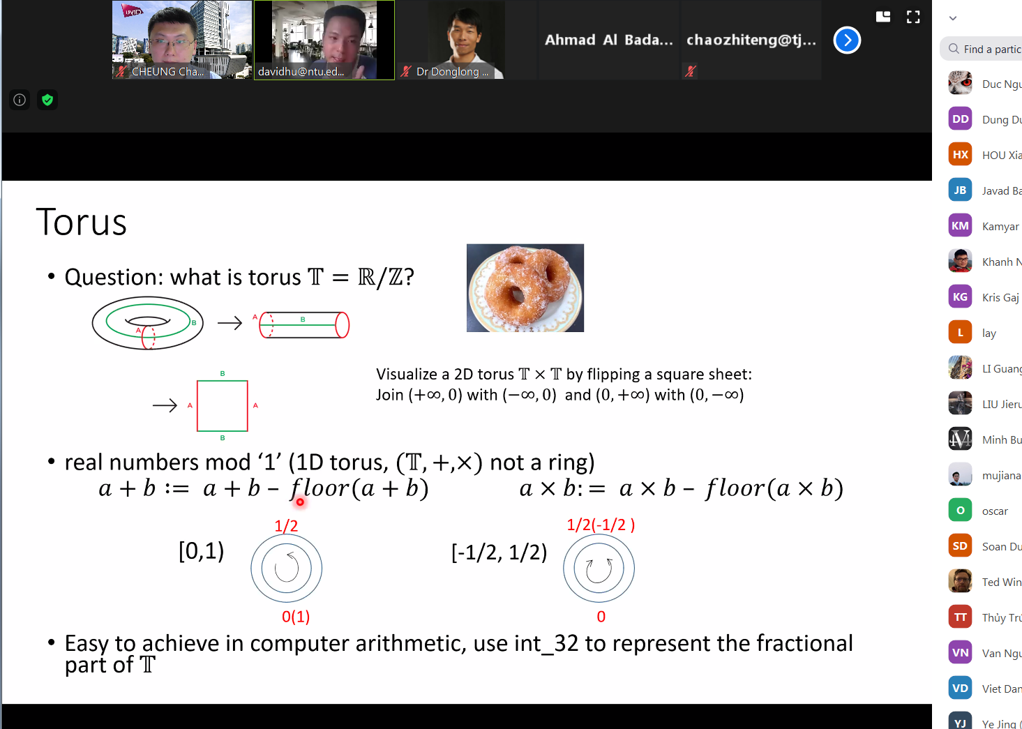 Dr. David Hu’s talk in CALAS Crypto Seminar Series | CALAS