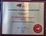 Congratulations to Dr. Ray for getting Outstanding Teaching Award